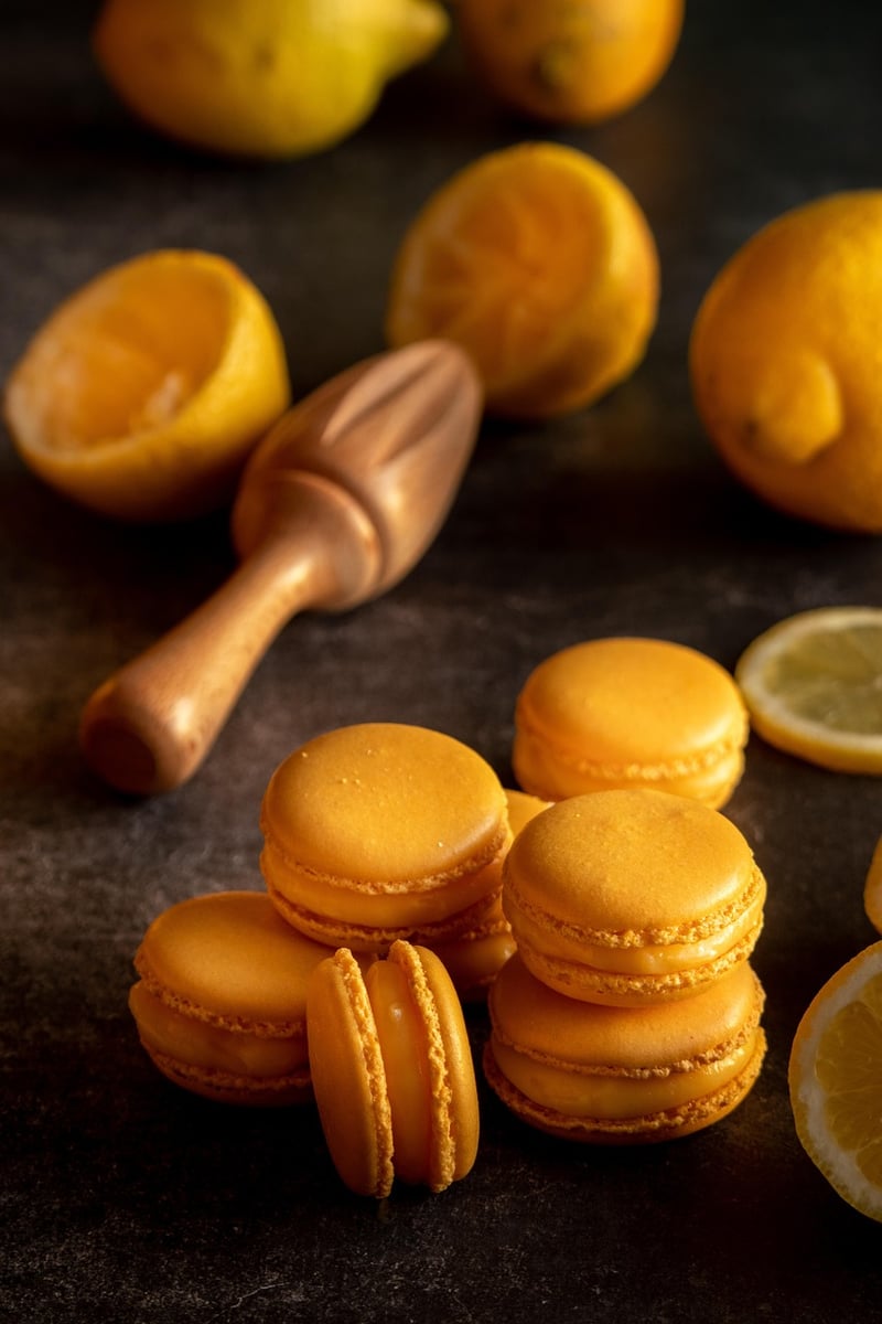 Salted Caramel Macarons